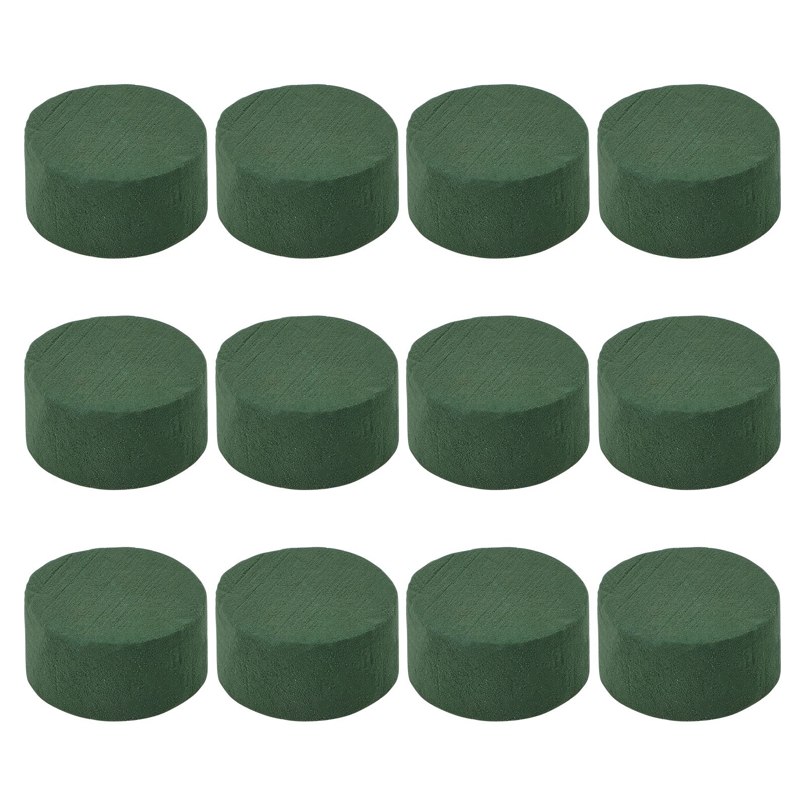 12pcs Floral Foam Round Dried Flower Foam Blocks Handmade Flower Arrangement view 3