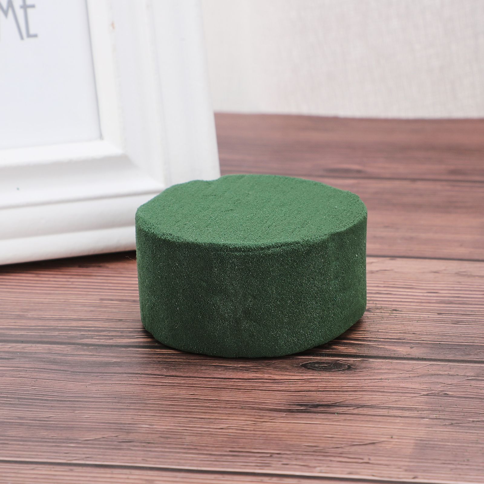 12pcs Floral Foam Round Dried Flower Foam Blocks Handmade Flower Arrangement view 7