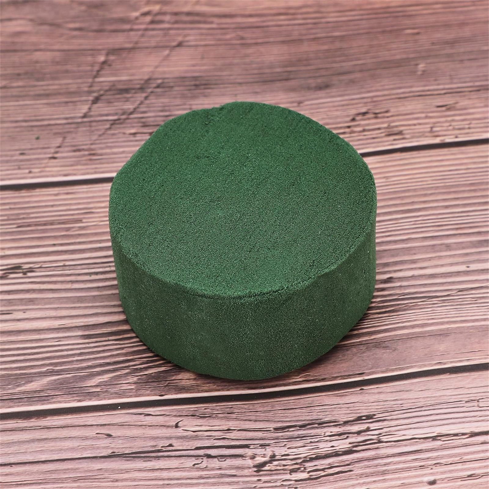 12pcs Floral Foam Round Dried Flower Foam Blocks Handmade Flower Arrangement view 8