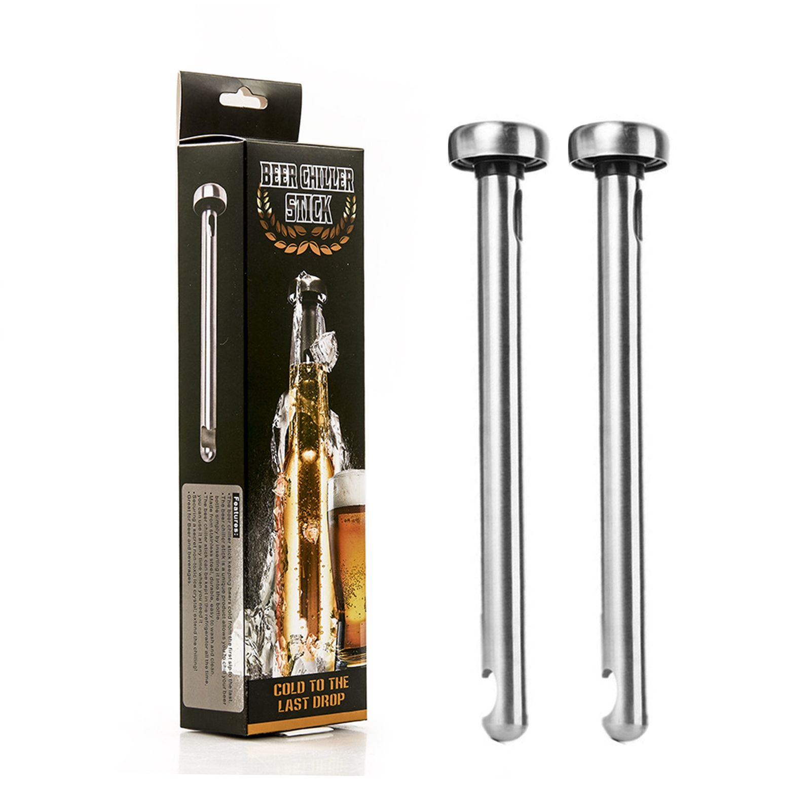 Stainless Steel Cooling Stick Beer Cooling Stick Freezer Quick Freeze Stick