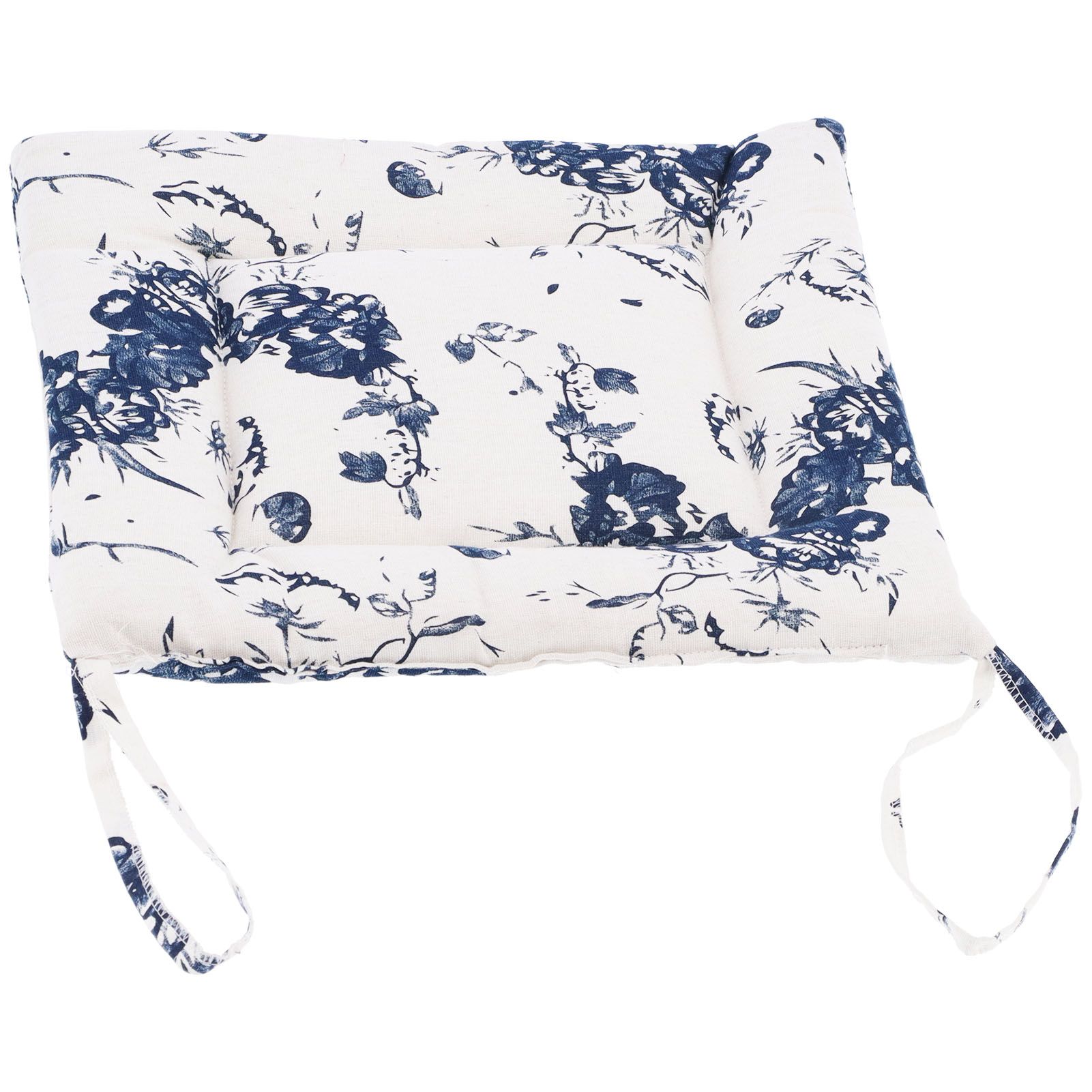 Chair Cushion Simple Pure Cotton Linen Thick NonSlip Soft Seat Cushion for view 5