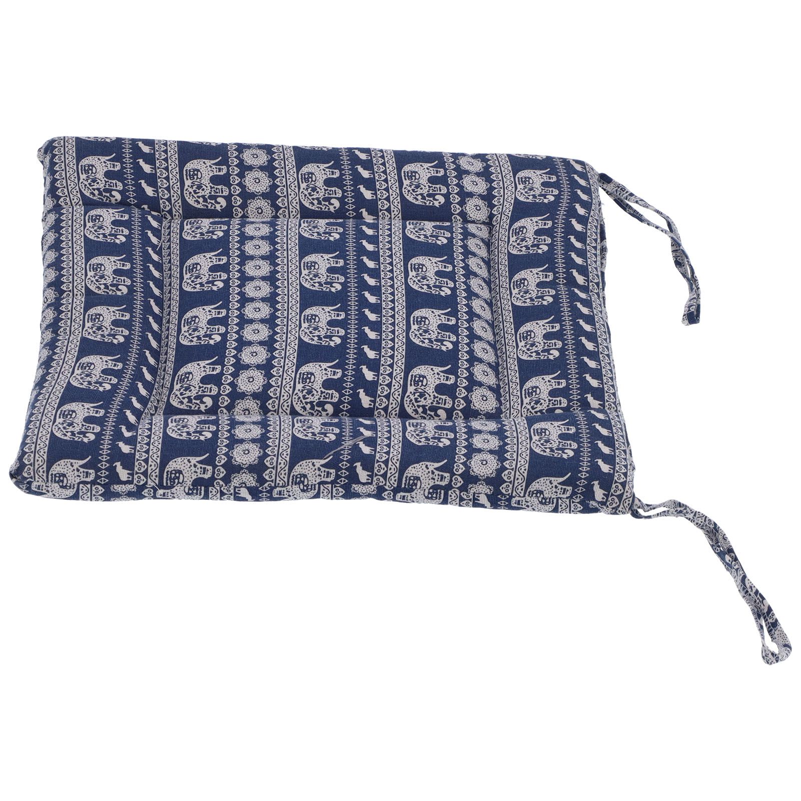 Chair Cushion Simple Pure Cotton Linen Thick NonSlip Soft Seat Cushion for view 6