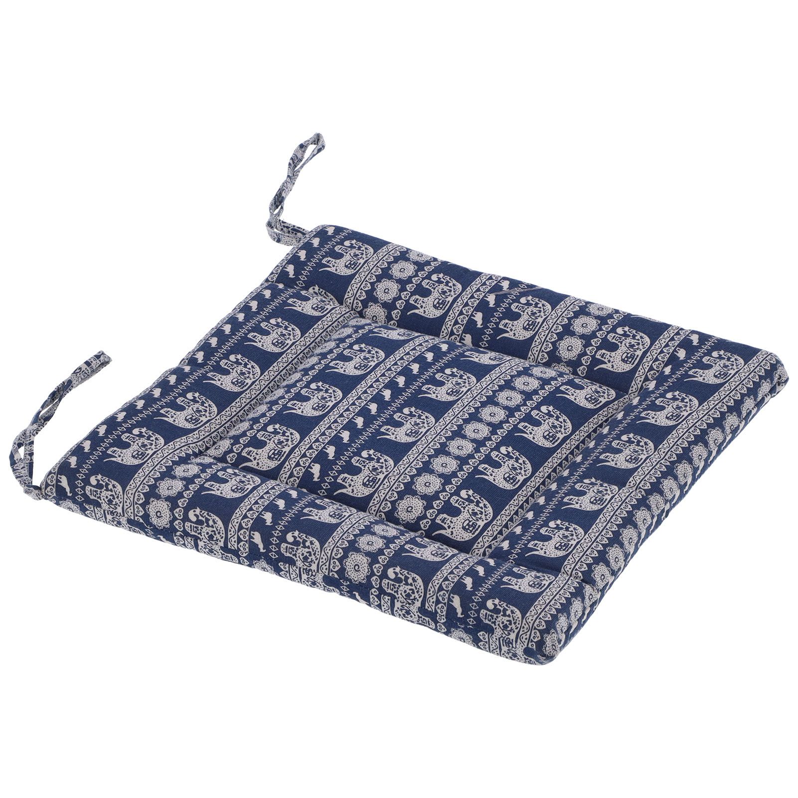 Chair Cushion Simple Pure Cotton Linen Thick NonSlip Soft Seat Cushion for view 9