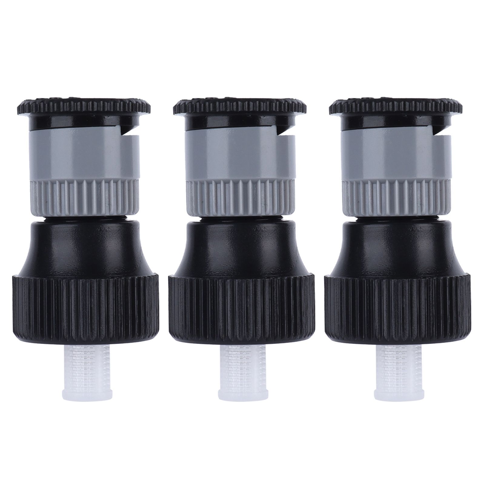 3pcs 360° Rotating Buried Spray Nozzle G1/2 Female Thread Adjustable Watering
