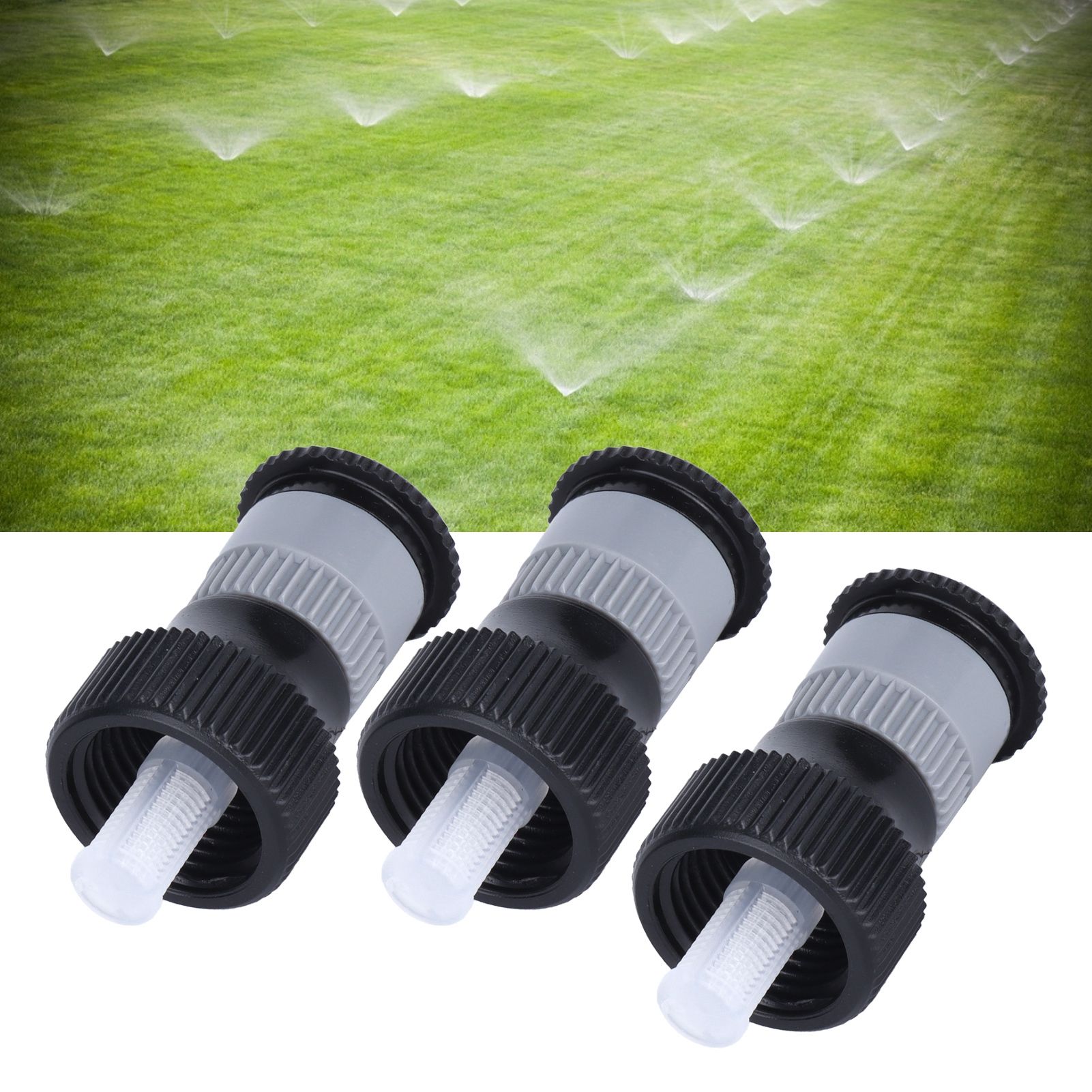 3pcs 360° Rotating Buried Spray Nozzle G1/2 Female Thread Adjustable Watering view 12