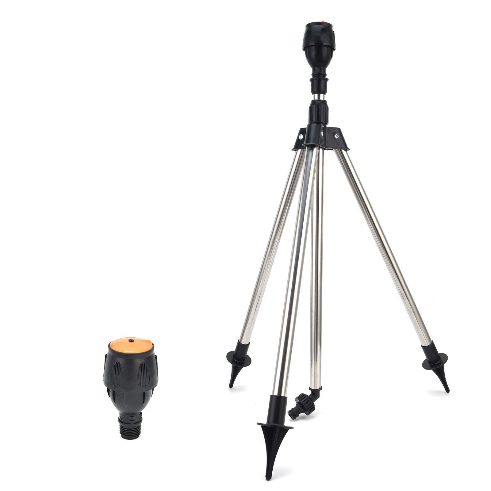 Automatic Rotating Sprinkler with Tripod 360-Degree Watering Nozzle for Garden view 3