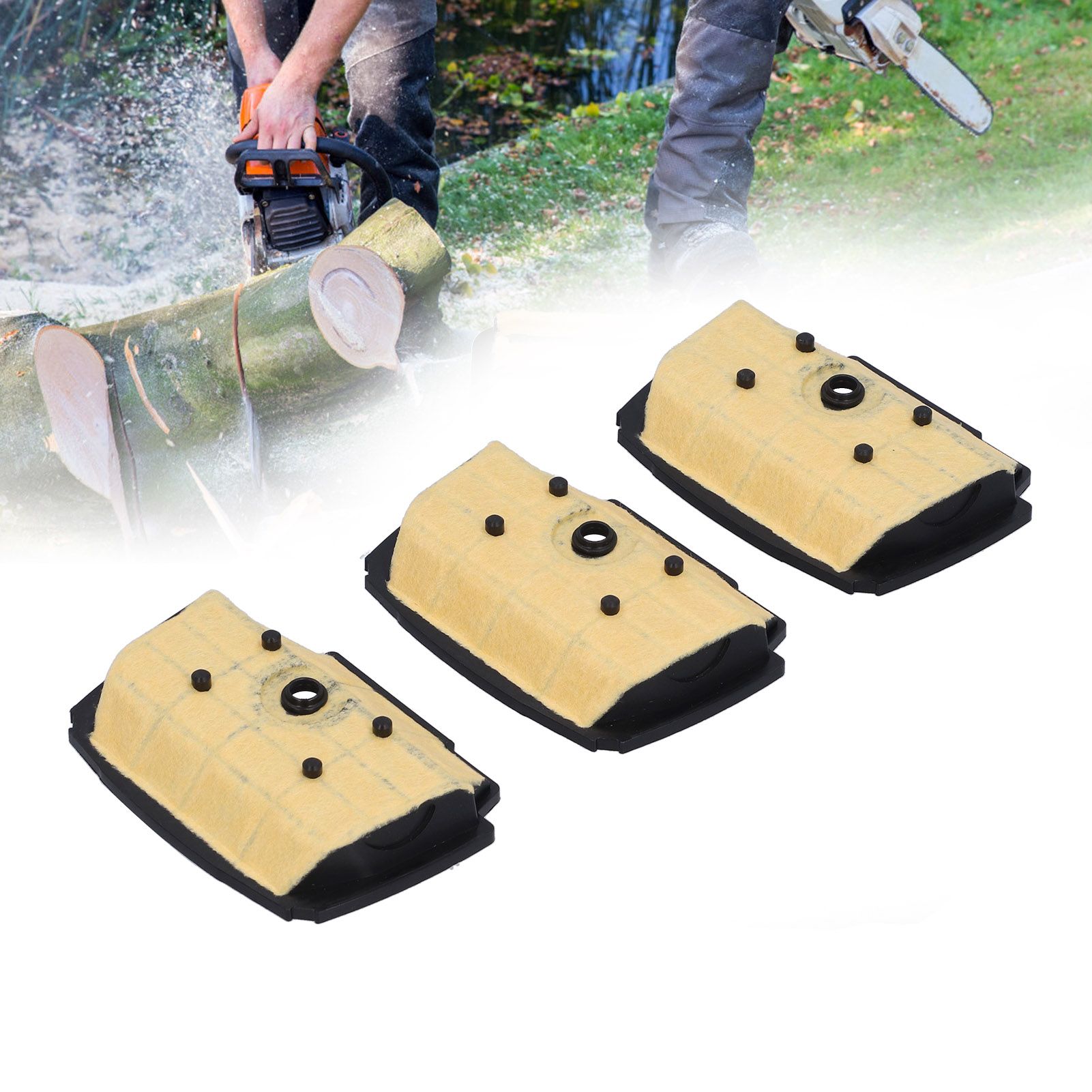 3PCS Stihl MS201T MS201TC MS201 Air Filter Filter Cotton Stihl Chain Saw view 11