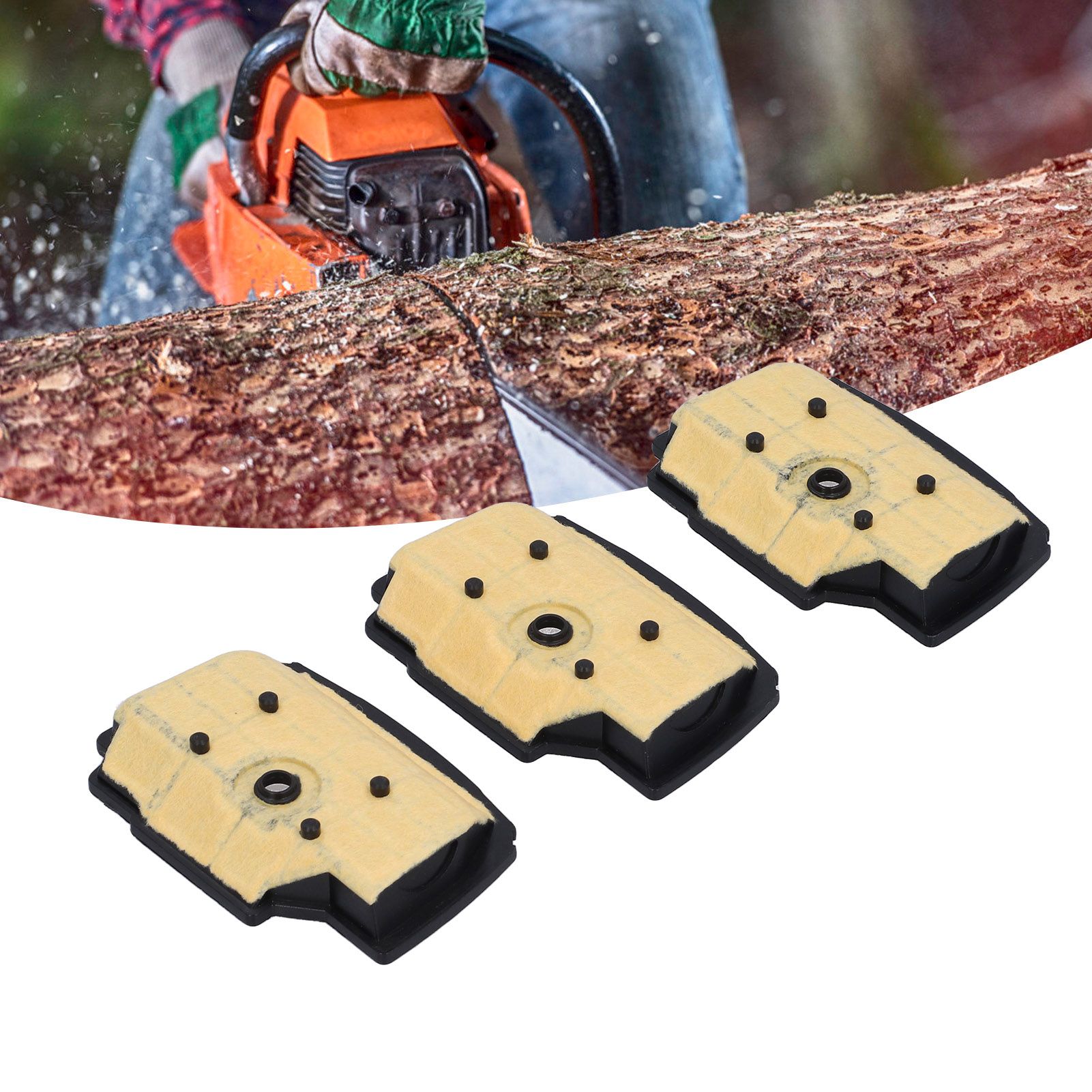 3PCS Stihl MS201T MS201TC MS201 Air Filter Filter Cotton Stihl Chain Saw view 12