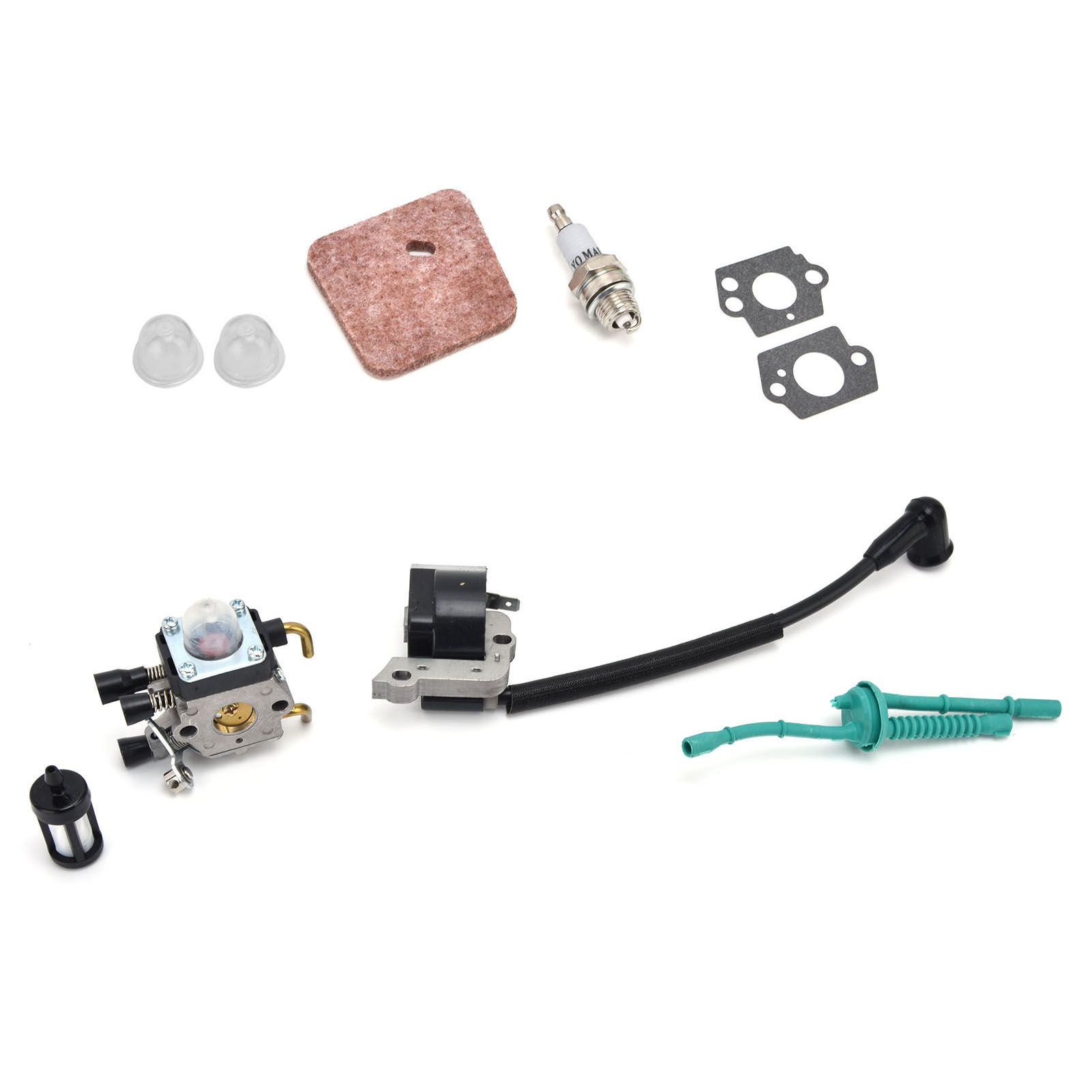 Carburetor Ignition Coil Kit for Stihl FS55 FS38 FS55R KM55 FS45 FS46 Trimmer view 3