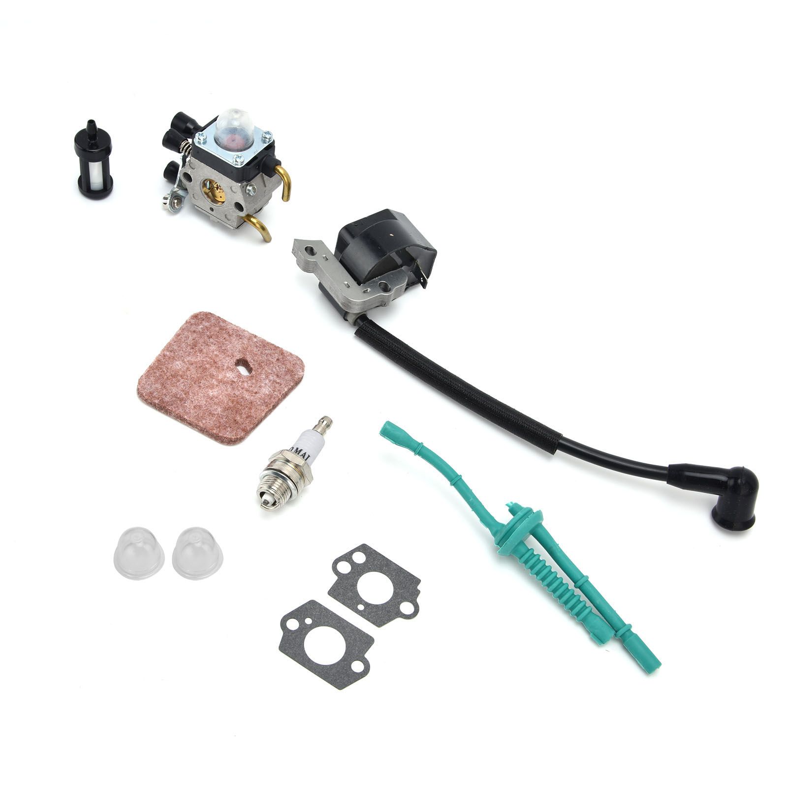 Carburetor Ignition Coil Kit for Stihl FS55 FS38 FS55R KM55 FS45 FS46 Trimmer view 7
