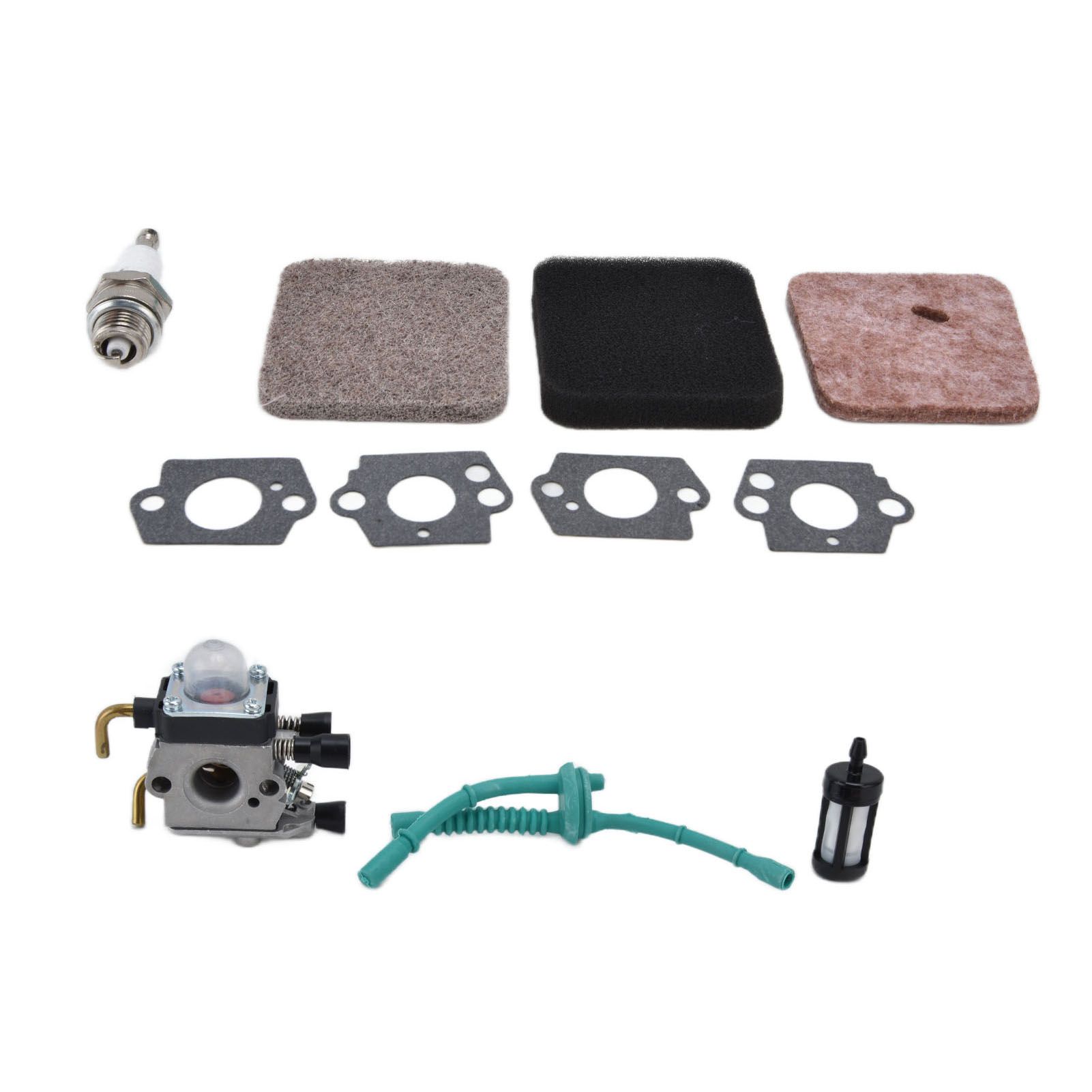 Carburetor Air Filter Fuel Filter Sparking Plug Fuel Pipe Kit for STIHL FS38 view 5