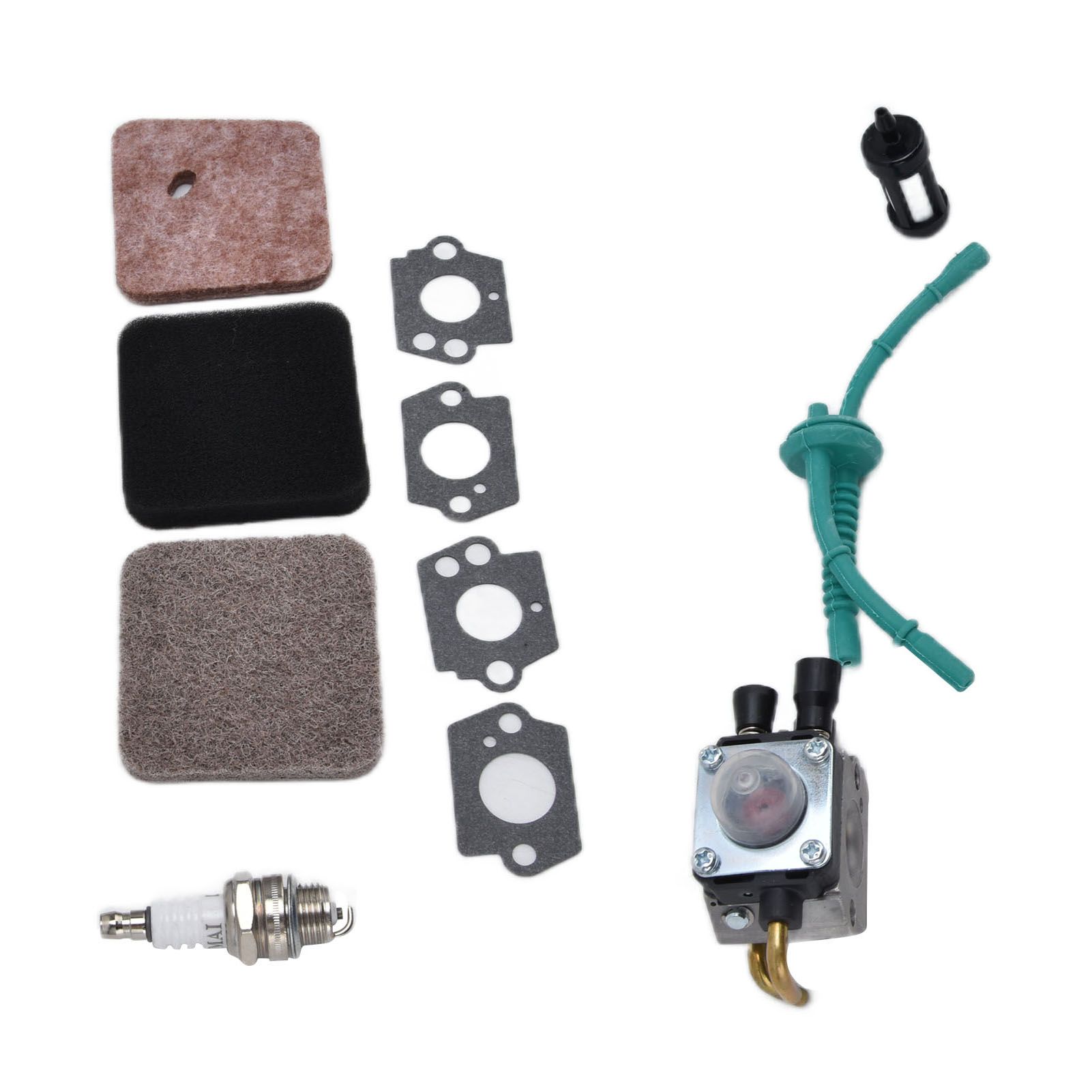 Carburetor Air Filter Fuel Filter Sparking Plug Fuel Pipe Kit for STIHL FS38 view 8