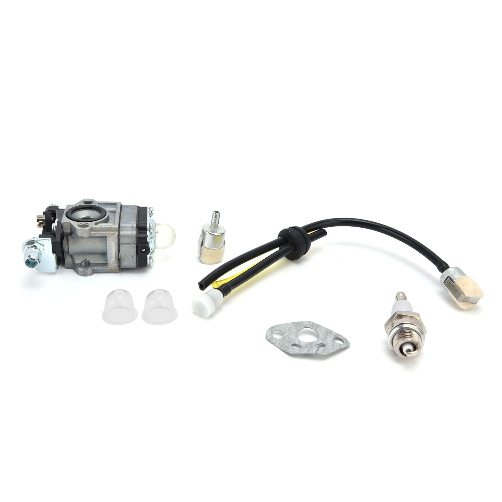 Carburetor Kit Spark Plug Oil Tube Assembly for Poulanpro 46cc Pr46bt Poulan view 5