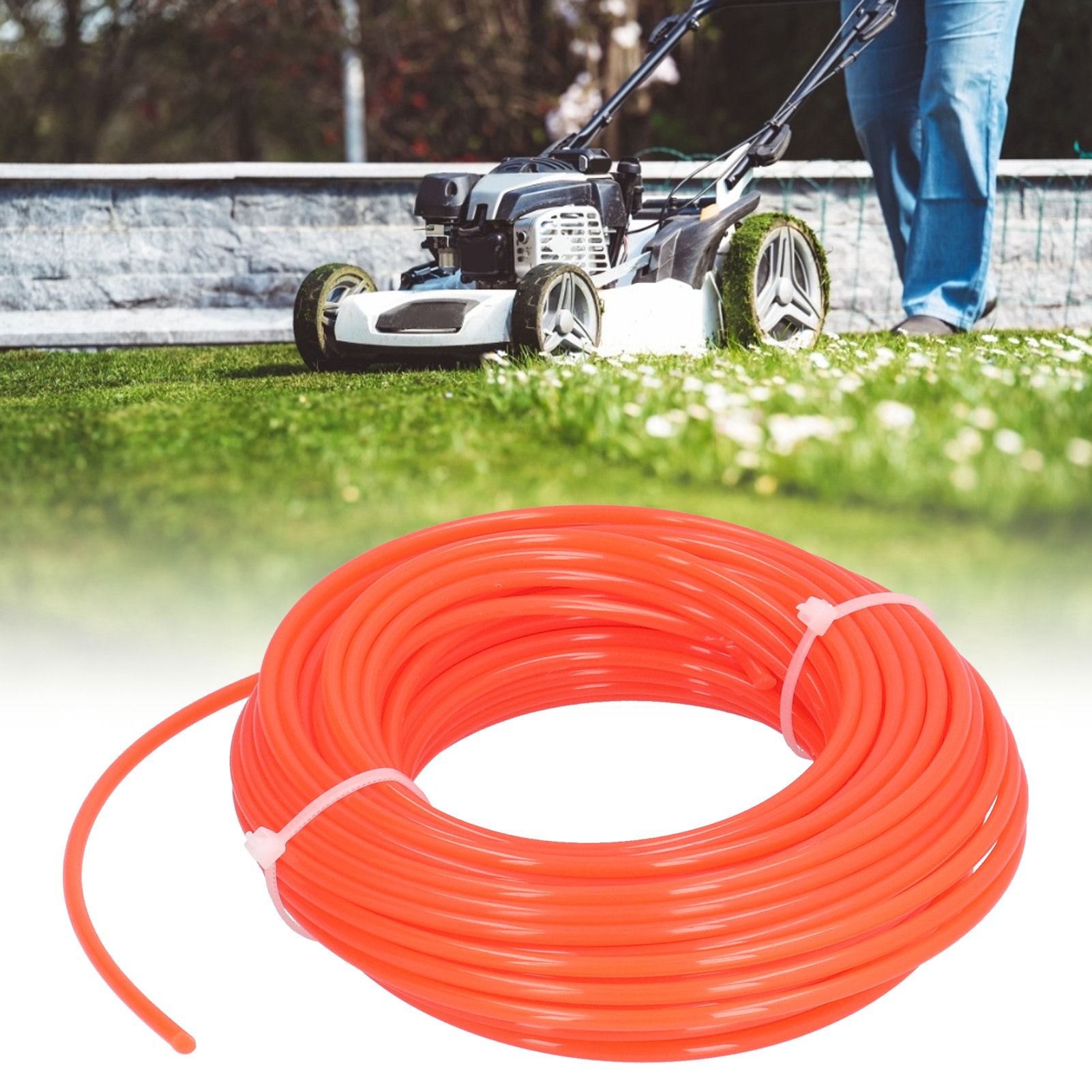 2.7mmx15m Trimmer Line Nylon Heavy Duty Grass Cutting Trimmer Wire Cord view 12