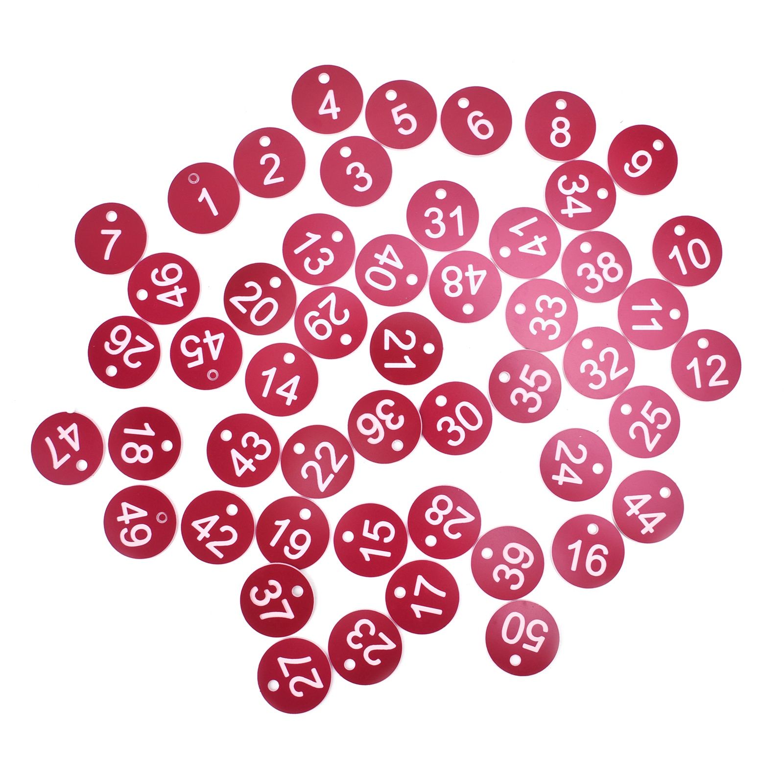 50PCS Numbered Label Numbered Tag for Farm Livestock Beekeeping Husbandry view 5