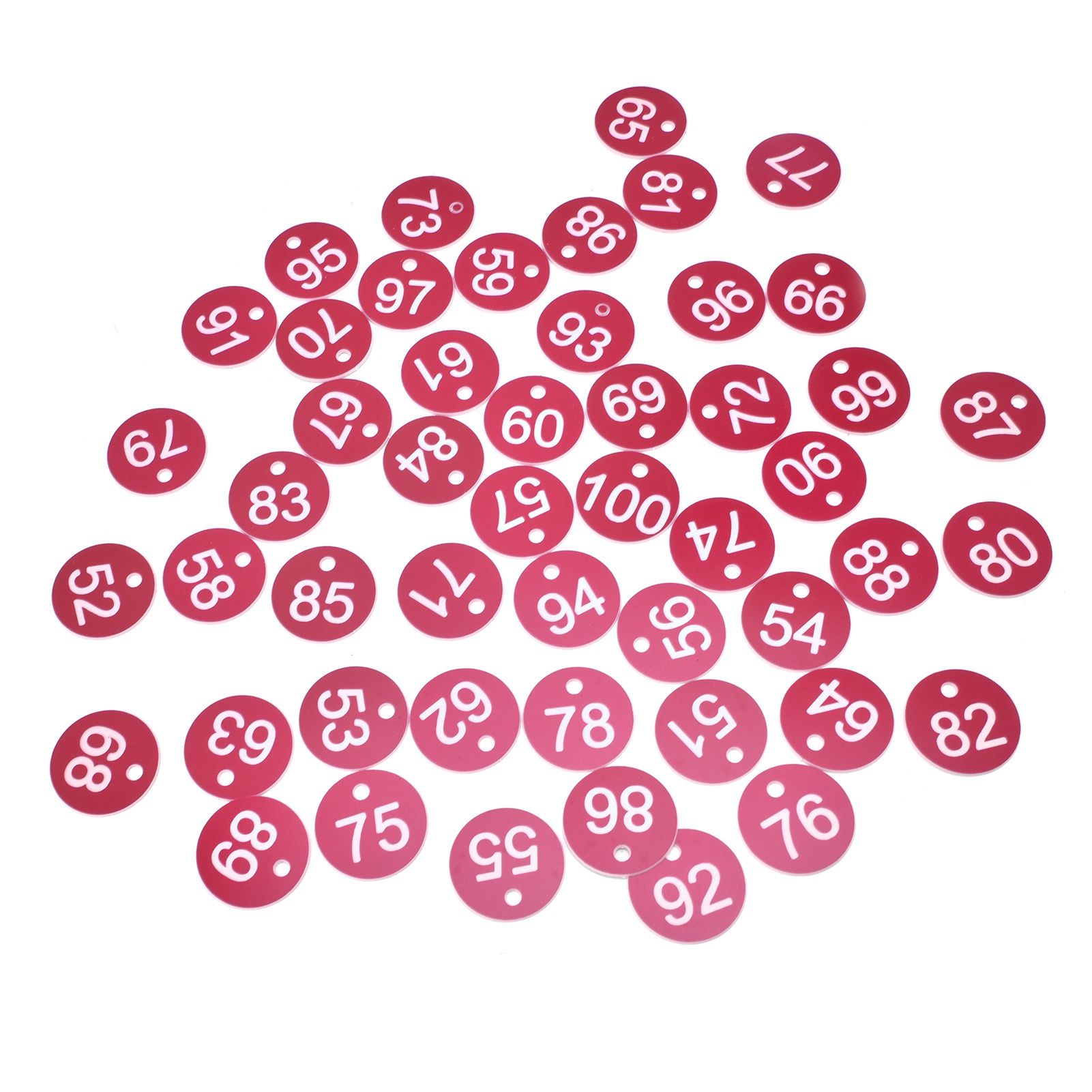 50PCS Numbered Label Numbered Tag for Farm Livestock Beekeeping Husbandry view 6
