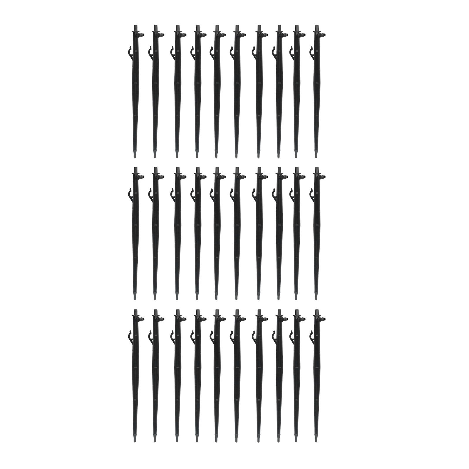 30PCS Micro Sprinkler Bracket Plastic Ground Insertion Rod Irrigation Drip view 2