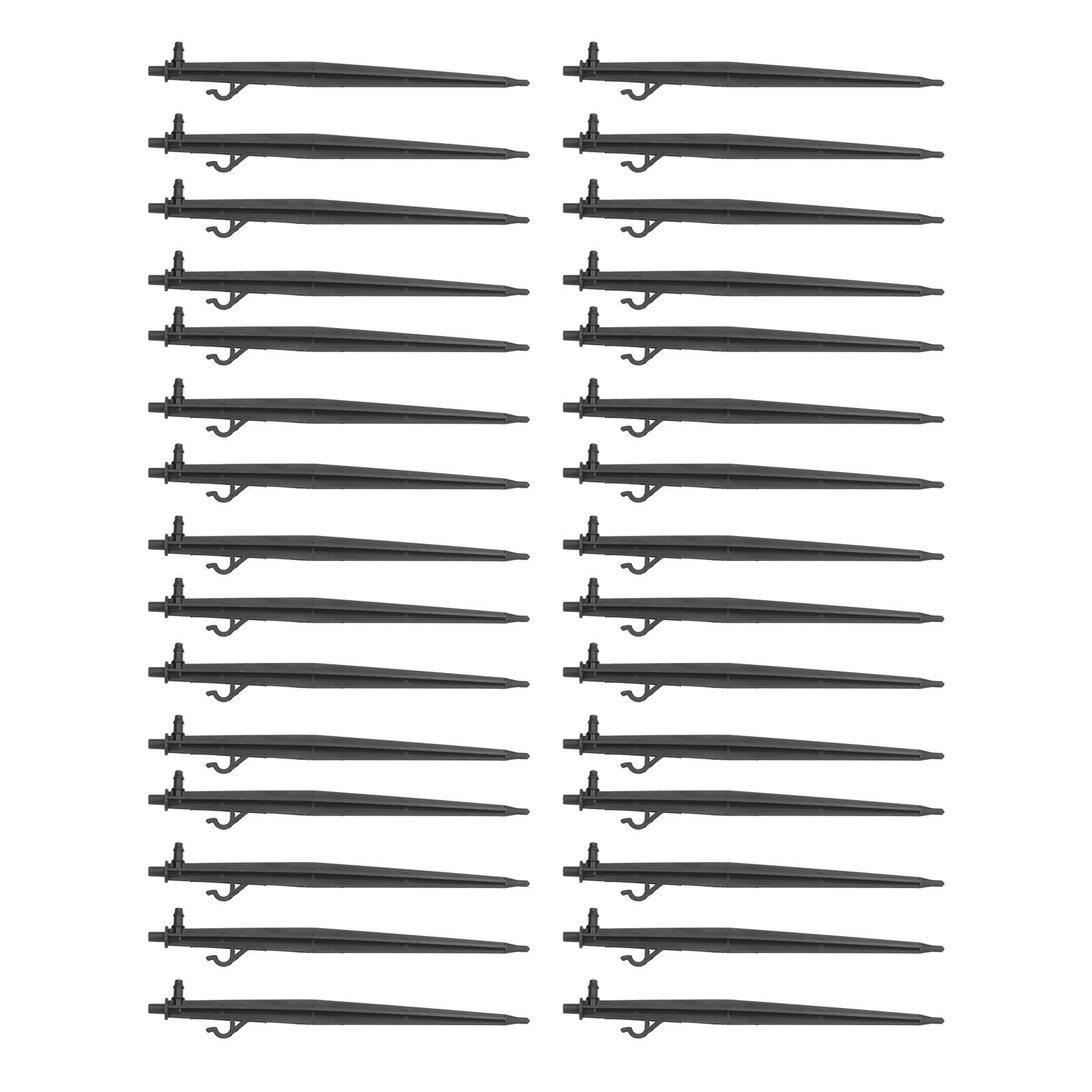 30PCS Micro Sprinkler Bracket Plastic Ground Insertion Rod Irrigation Drip view 3