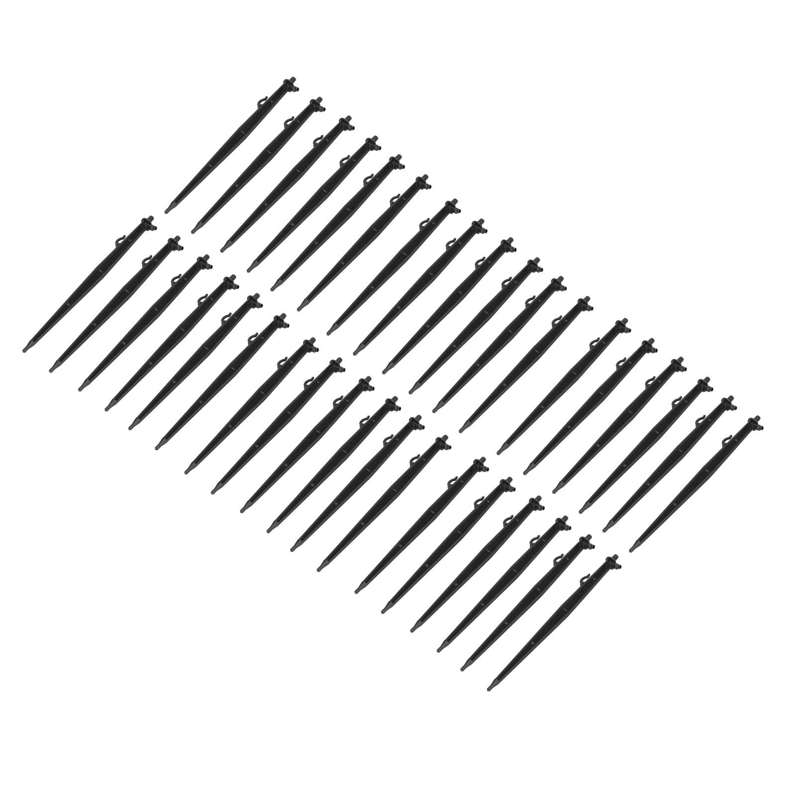 30PCS Micro Sprinkler Bracket Plastic Ground Insertion Rod Irrigation Drip view 6