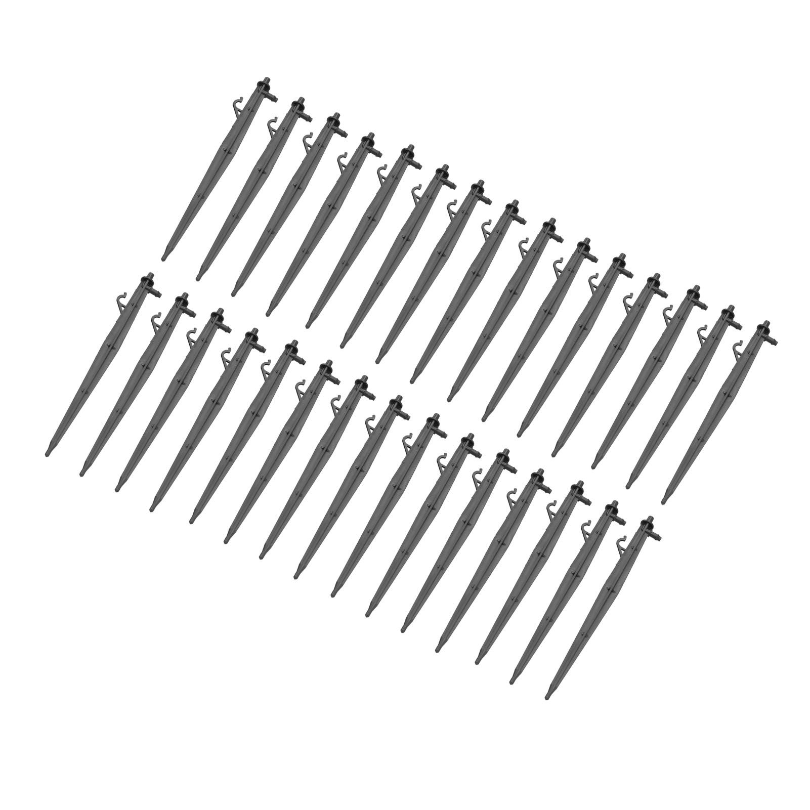 30PCS Micro Sprinkler Bracket Plastic Ground Insertion Rod Irrigation Drip view 9