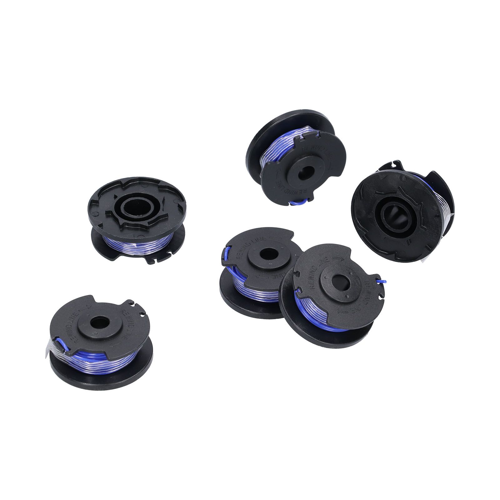 6Pcs Trimmer Spool Line Replacement for Ryobi 18V 24V 40V String Trimmers Lawn view 5