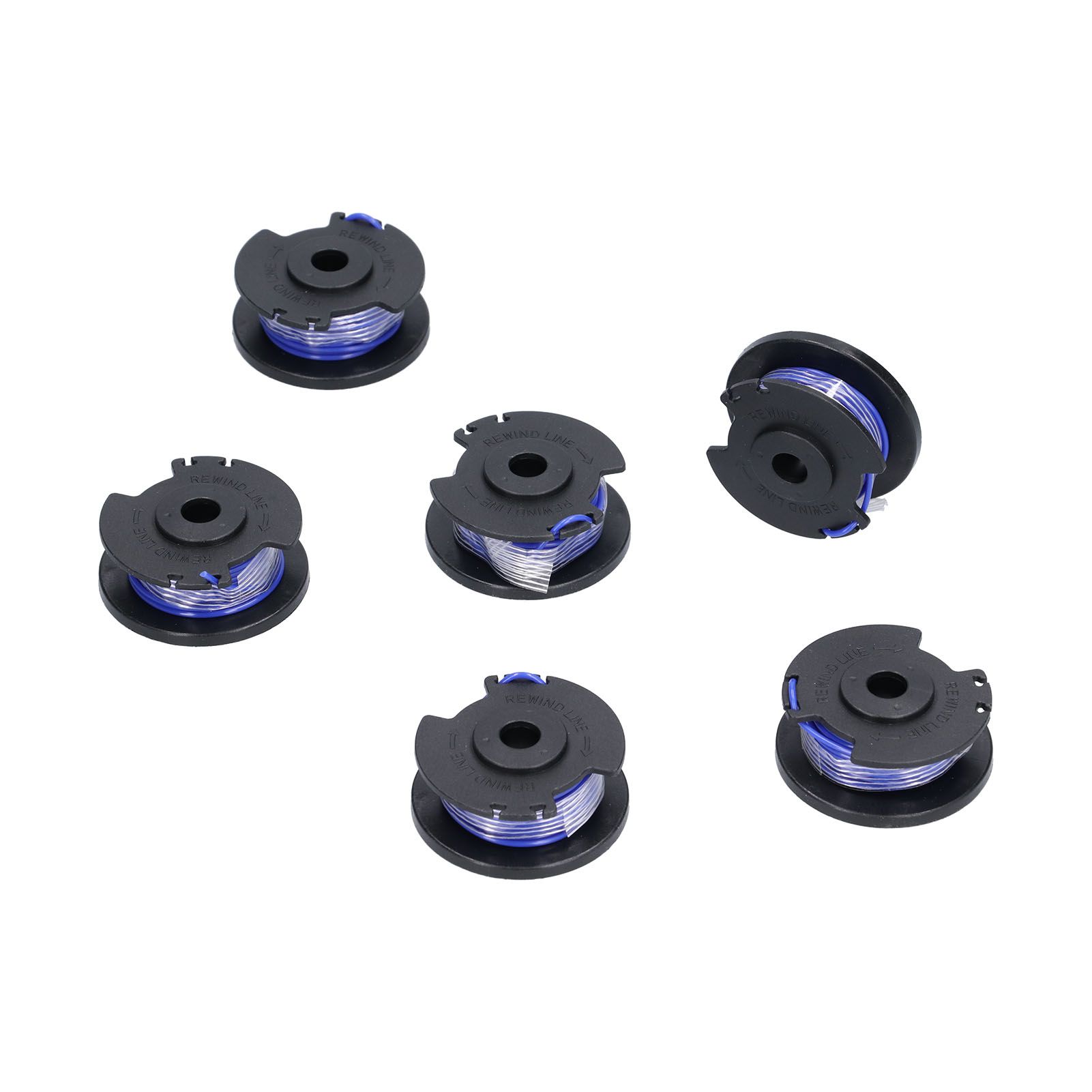 6Pcs Trimmer Spool Line Replacement for Ryobi 18V 24V 40V String Trimmers Lawn view 7