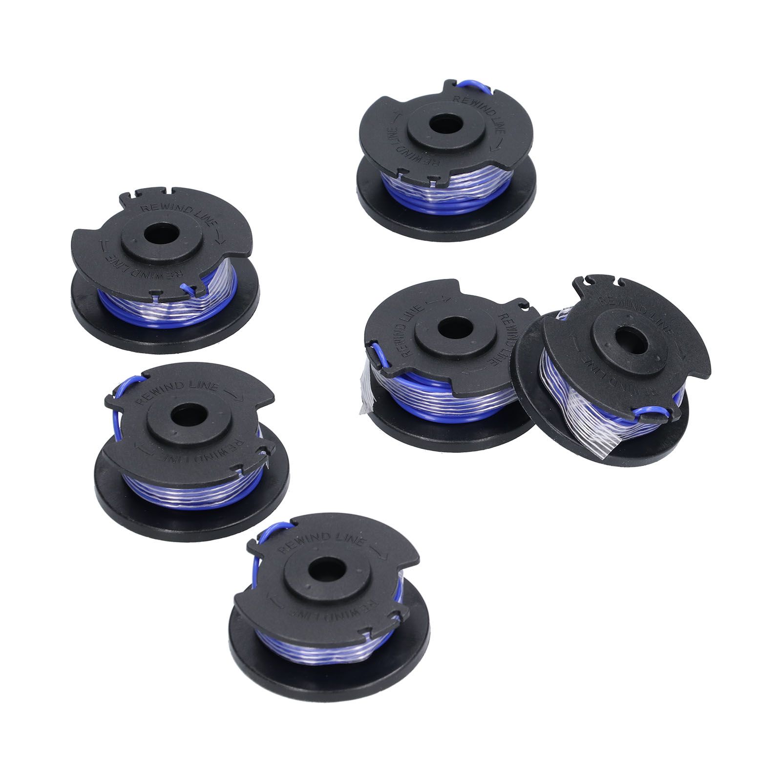 6Pcs Trimmer Spool Line Replacement for Ryobi 18V 24V 40V String Trimmers Lawn view 8