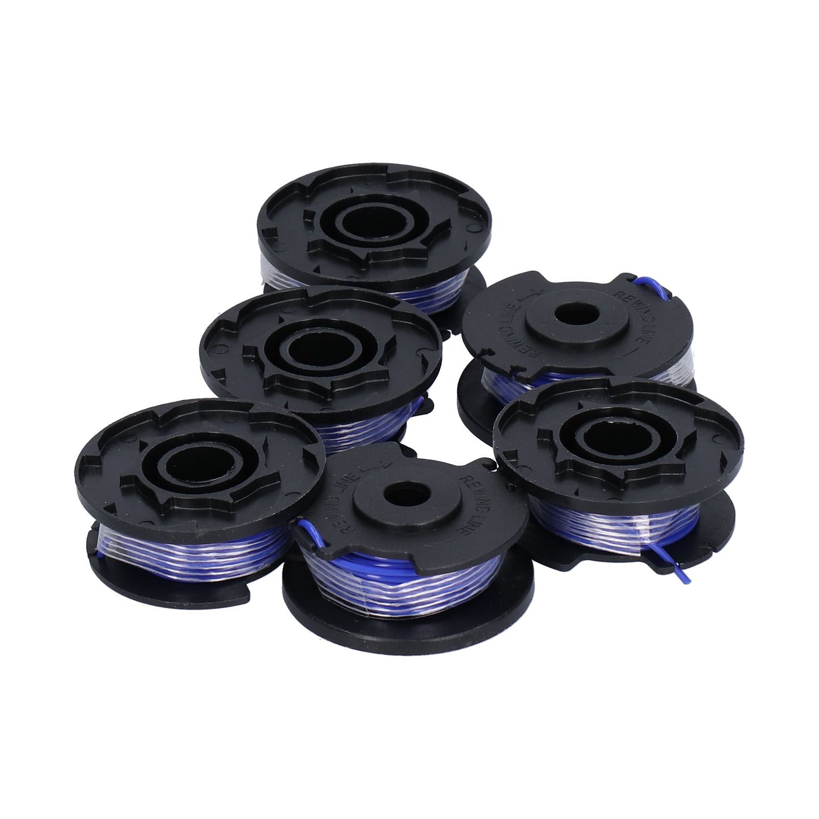 6Pcs Trimmer Spool Line Replacement for Ryobi 18V 24V 40V String Trimmers Lawn view 9