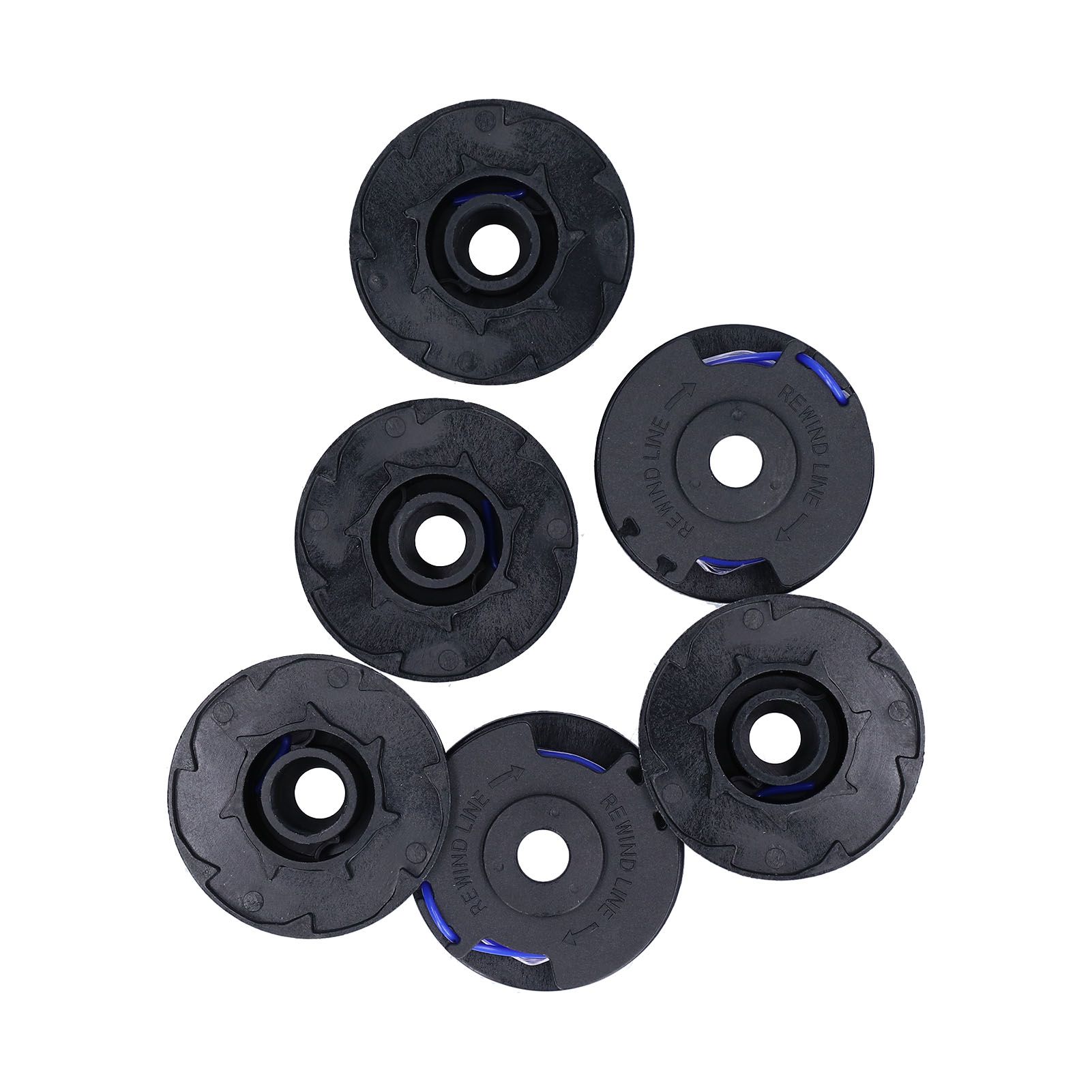 6Pcs Trimmer Spool Line Replacement for Ryobi 18V 24V 40V String Trimmers Lawn view 10