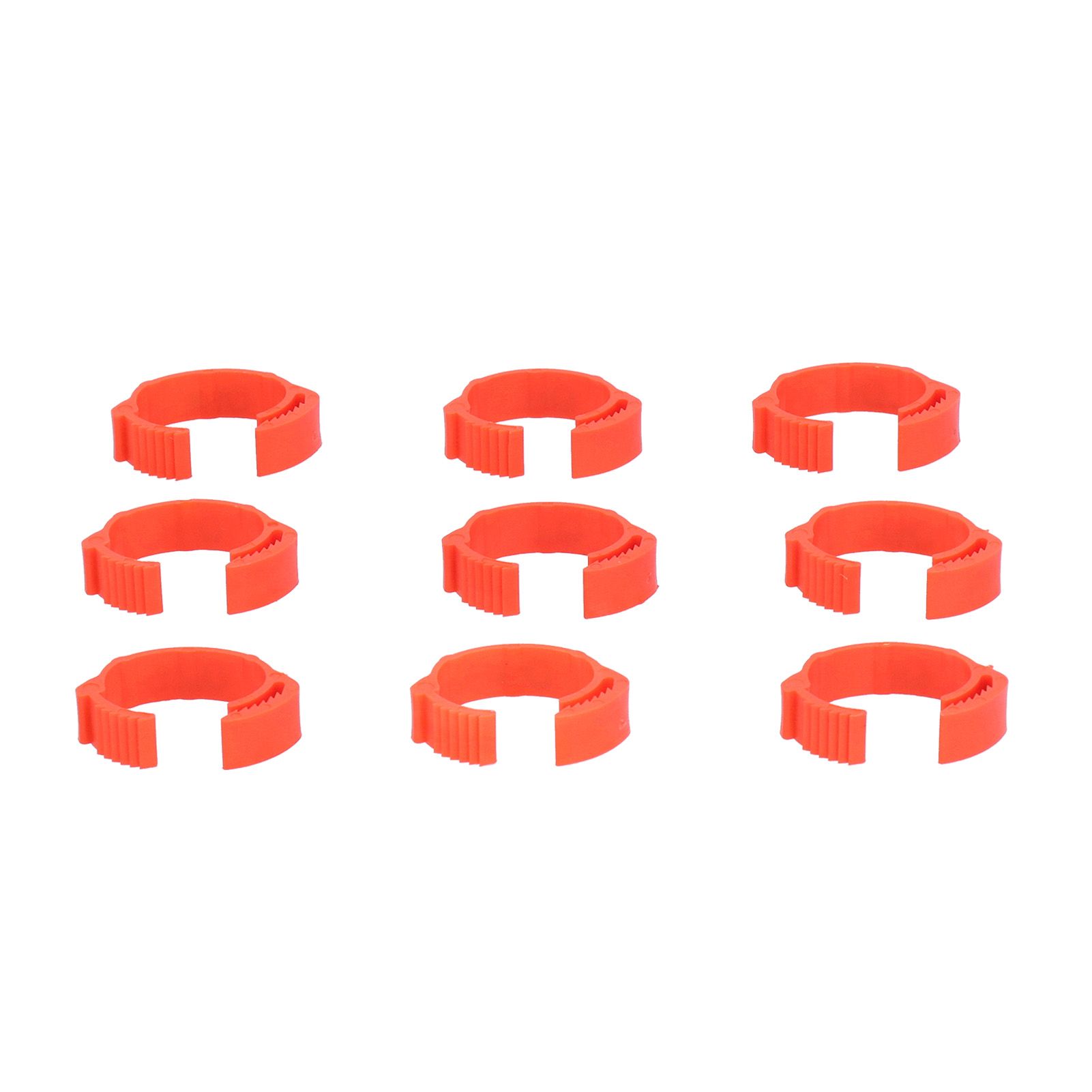 100PCS/Bag Poultry Leg Bands ClipOn Foot Rings with 01100 Numbers for Chicken view 10