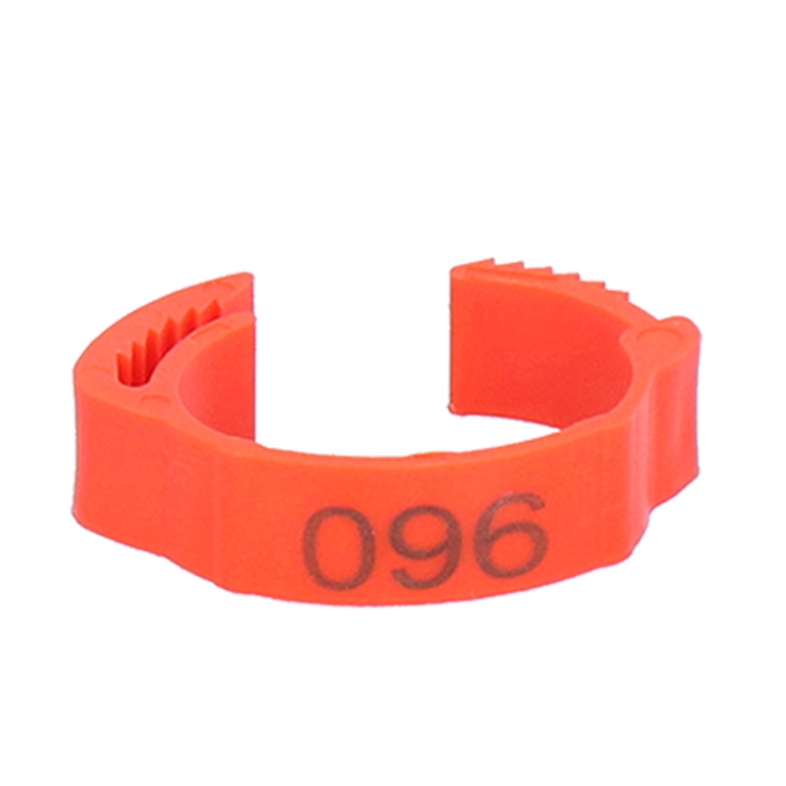 100PCS/Bag Poultry Leg Bands ClipOn Foot Rings with 01100 Numbers for Chicken view 14