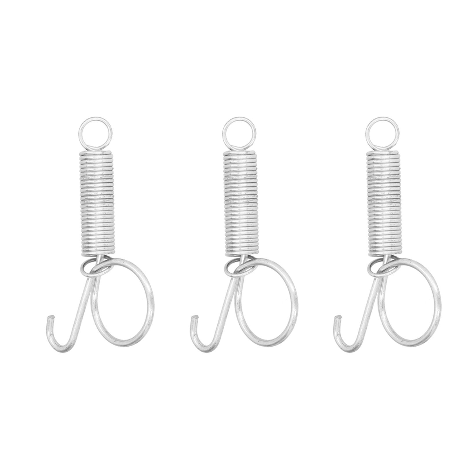 20PCS Cage Door Spring Hook Metal Finger Spring Latch Hook for Fixing Rabbit view 7