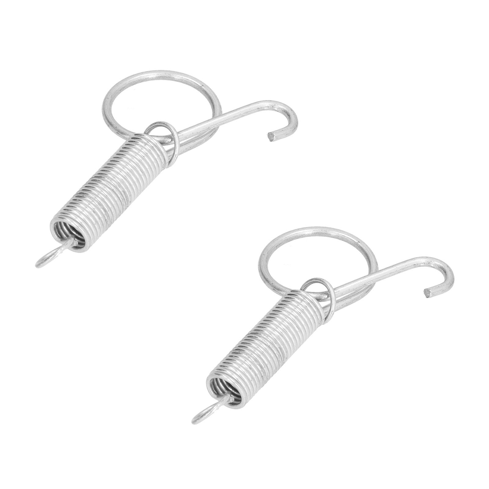 20PCS Cage Door Spring Hook Metal Finger Spring Latch Hook for Fixing Rabbit view 9