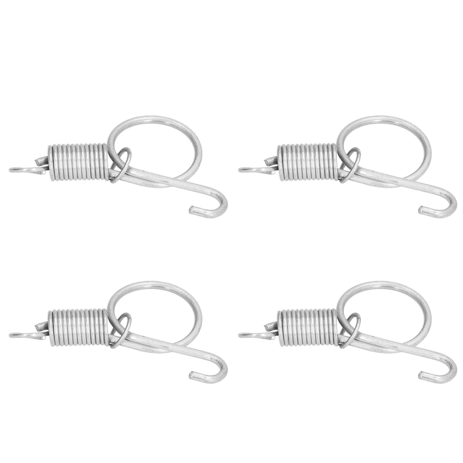 20PCS Cage Door Spring Hook Metal Finger Spring Latch Hook for Fixing Rabbit view 5