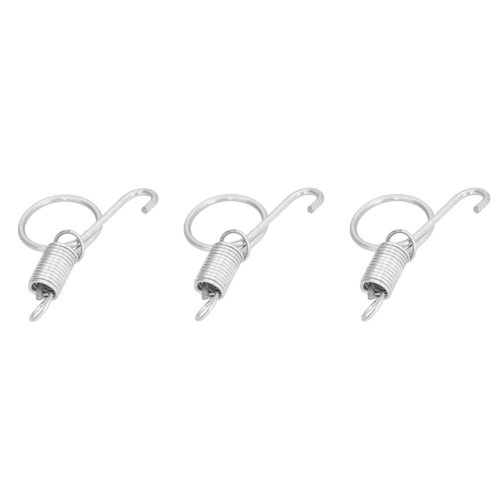 20PCS Cage Door Spring Hook Metal Finger Spring Latch Hook for Fixing Rabbit view 7
