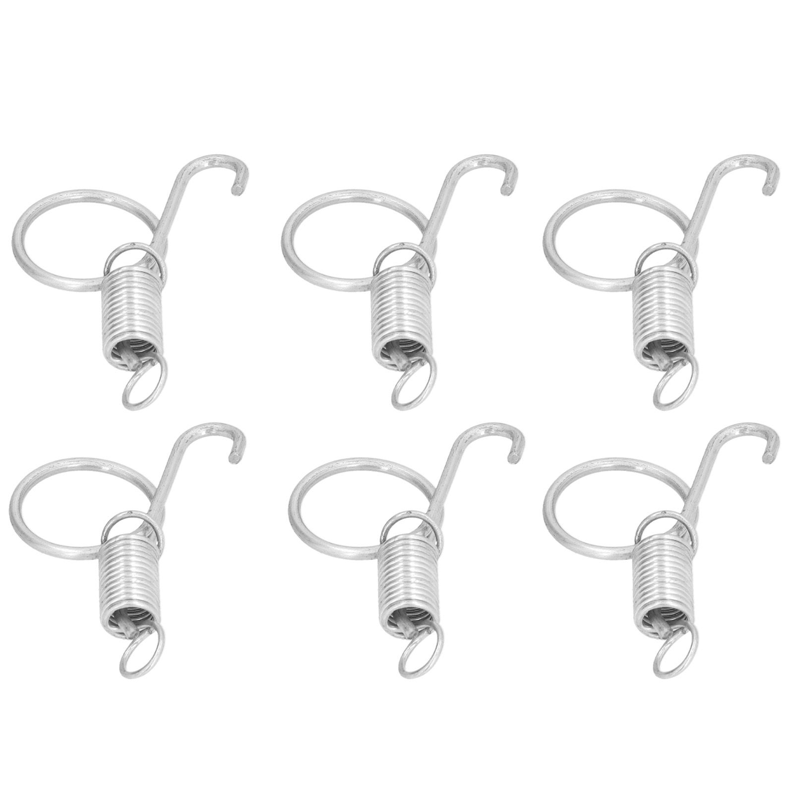 20PCS Cage Door Spring Hook Metal Finger Spring Latch Hook for Fixing Rabbit view 9