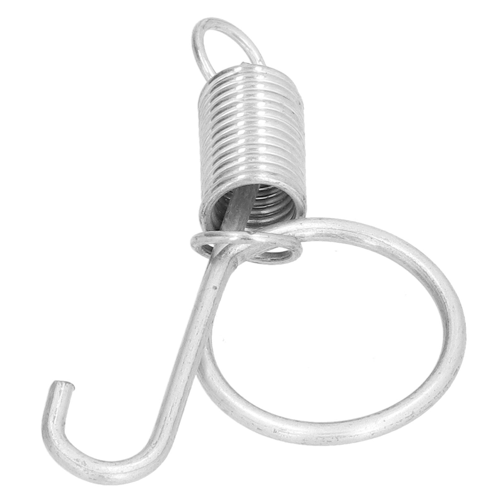 20PCS Cage Door Spring Hook Metal Finger Spring Latch Hook for Fixing Rabbit view 14