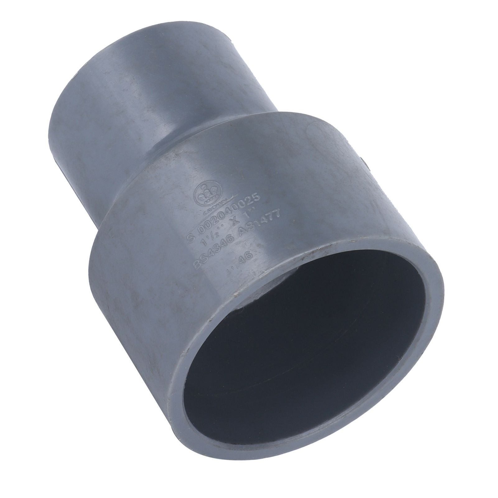 1in PVC Straight Reducing Connector Water Pipe Adapter for Water Supply Pipe view 3