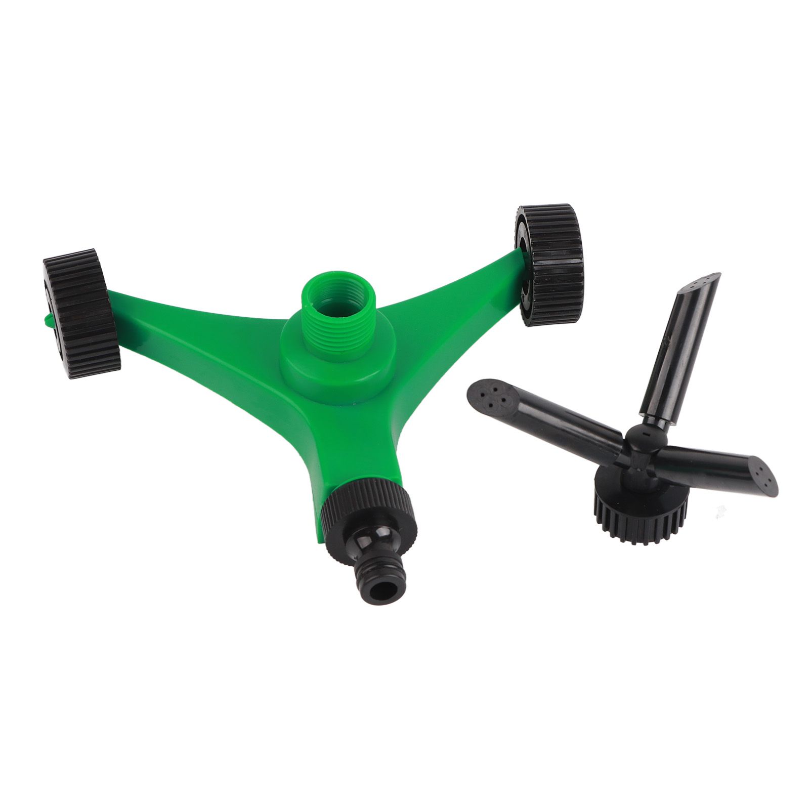 360 Degree Automatic Rotating Sprinkler 3 Arms Watering Nozzle for Garden Lawn