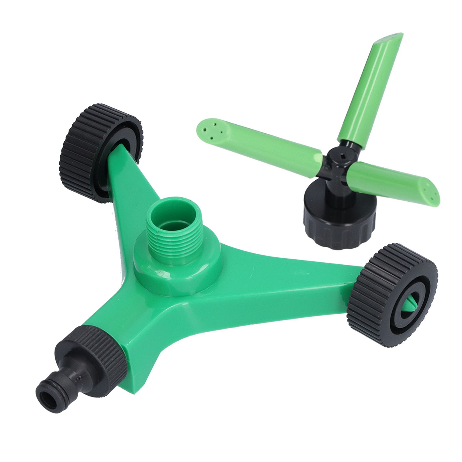 360 Degree Automatic Rotating Sprinkler 3 Arms Watering Nozzle for Garden Lawn view 4