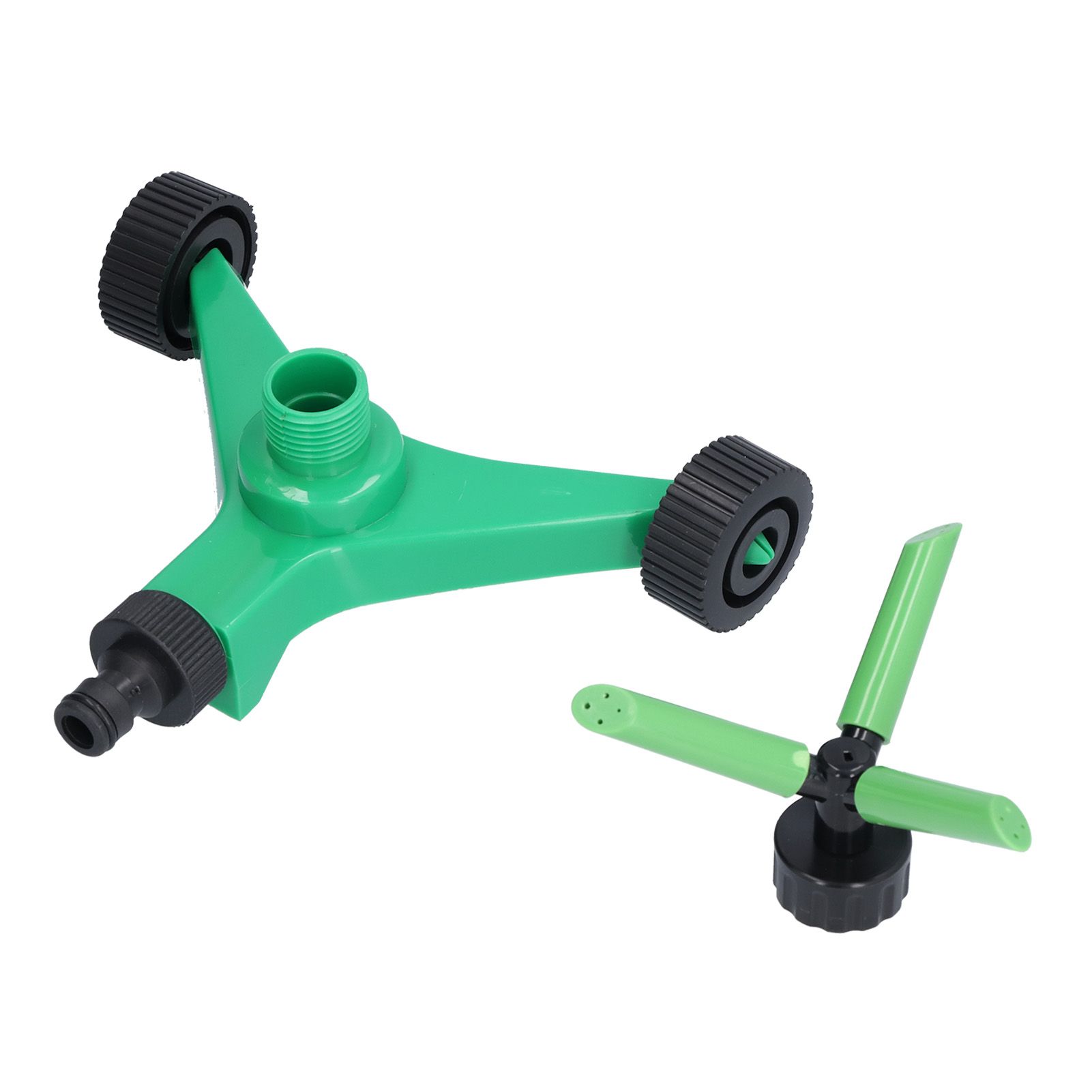 360 Degree Automatic Rotating Sprinkler 3 Arms Watering Nozzle for Garden Lawn view 5