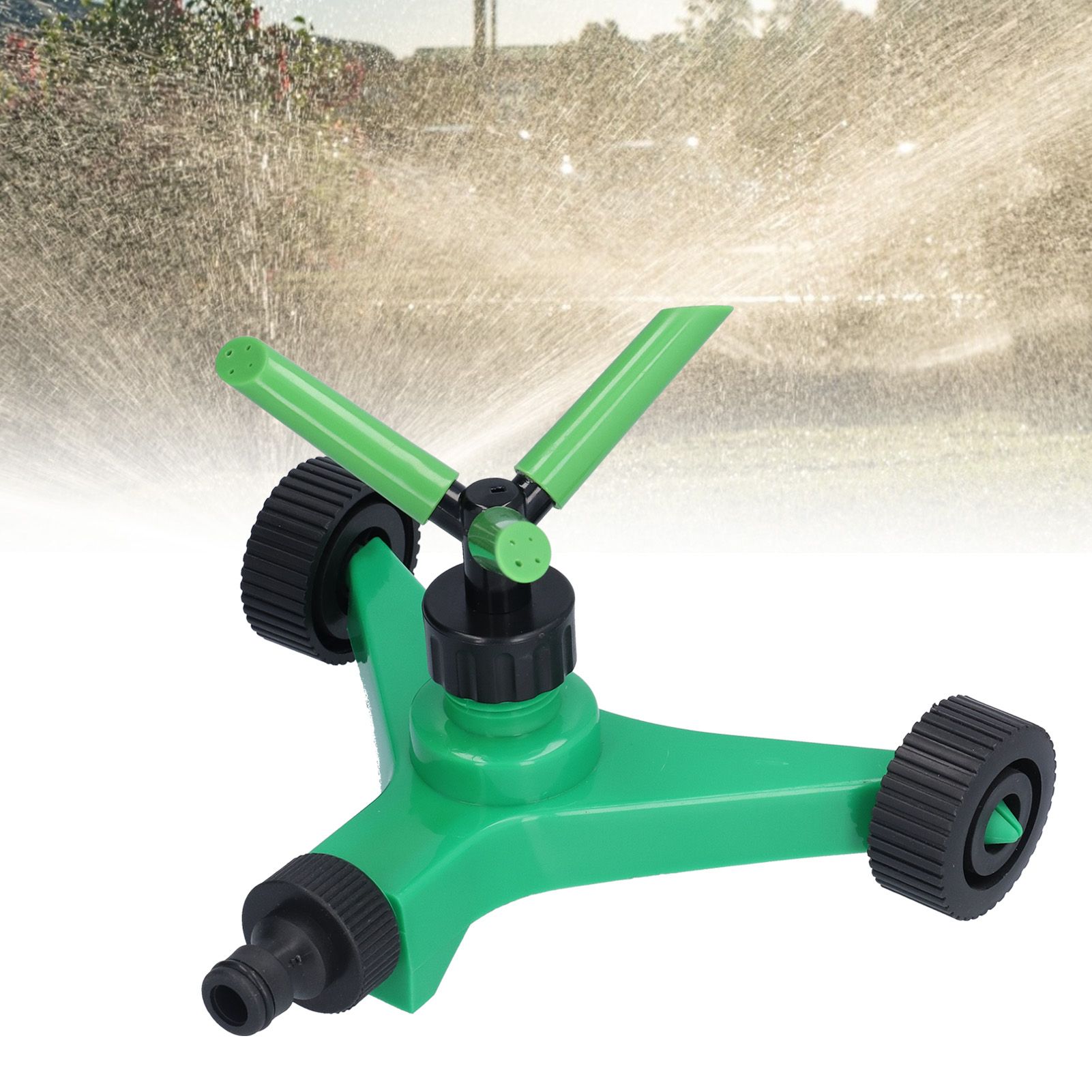 360 Degree Automatic Rotating Sprinkler 3 Arms Watering Nozzle for Garden Lawn view 12