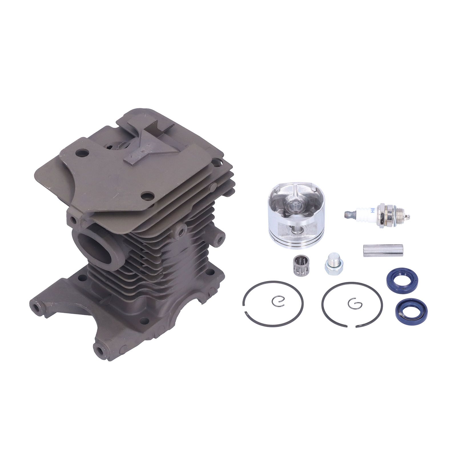 46mm Cylinder Piston Assembly Spark Plug Set 1133 020 1203 for Stihl MS270 view 3