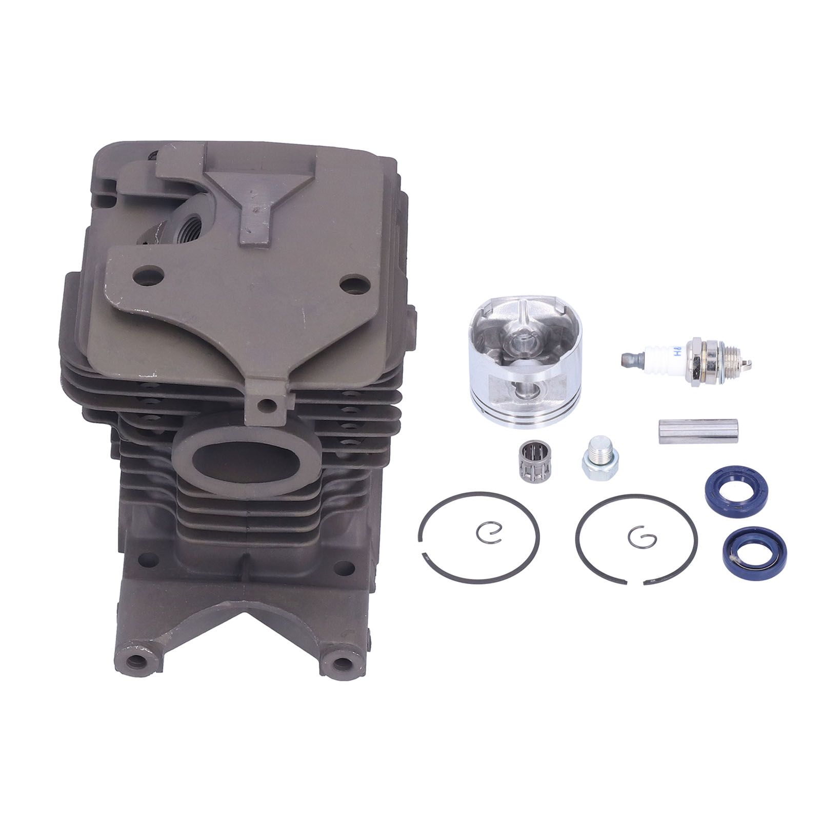 46mm Cylinder Piston Assembly Spark Plug Set 1133 020 1203 for Stihl MS270 view 4