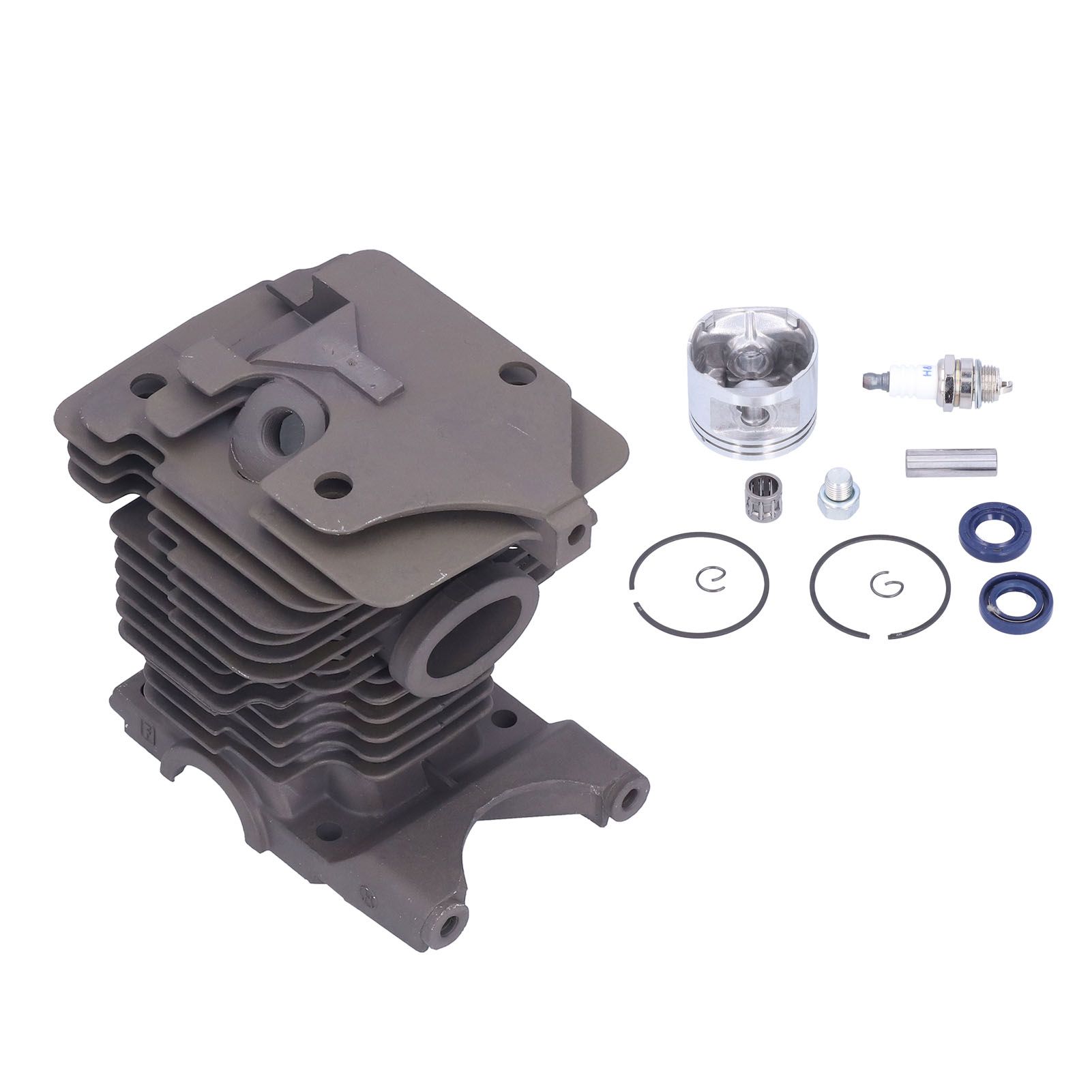 46mm Cylinder Piston Assembly Spark Plug Set 1133 020 1203 for Stihl MS270 view 5