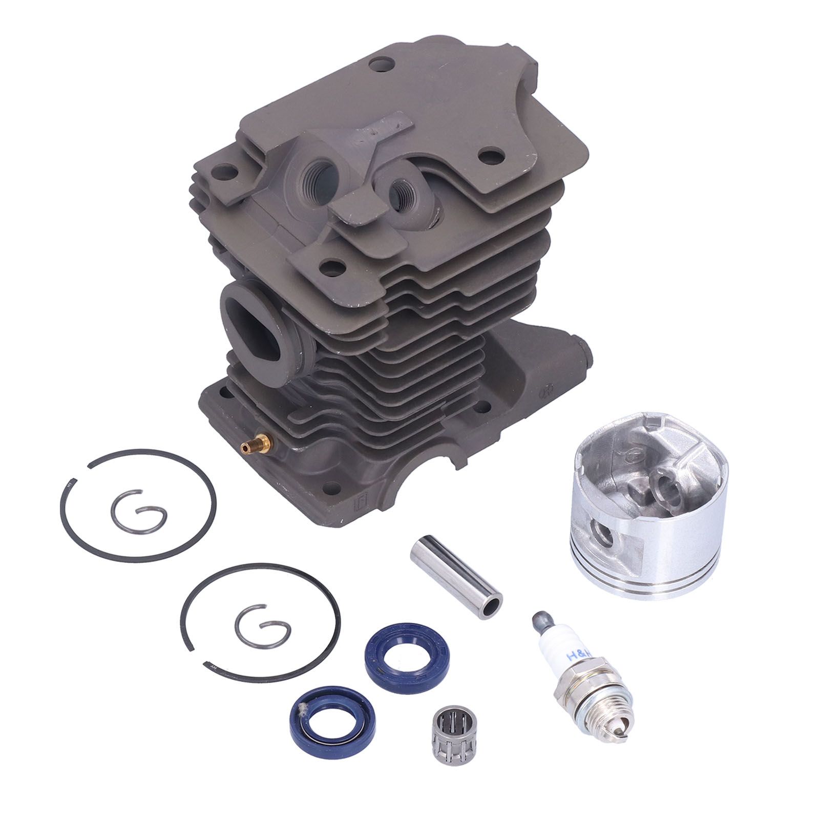46mm Cylinder Piston Assembly Spark Plug Set 1133 020 1203 for Stihl MS270 view 8