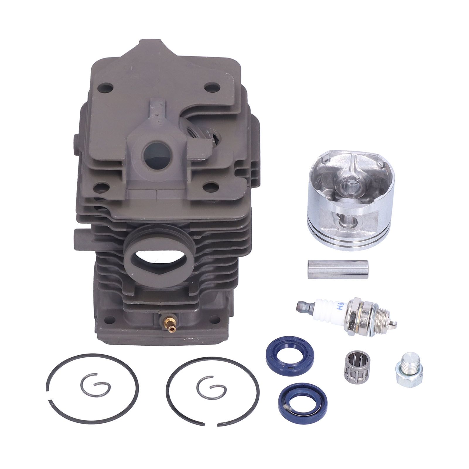 46mm Cylinder Piston Assembly Spark Plug Set 1133 020 1203 for Stihl MS270 view 10