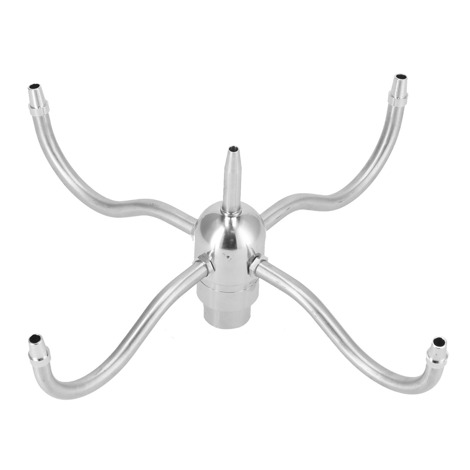 DN25 G1 Female Thread Waterscape Rotating Nozzle Stainless Steel 4 Arm