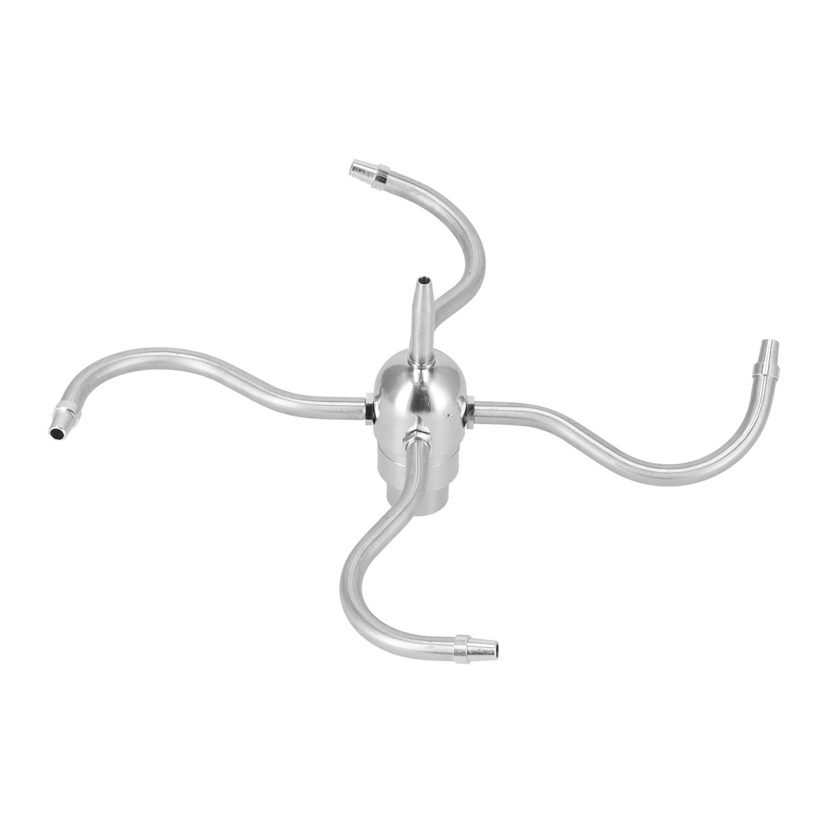 DN25 G1 Female Thread Waterscape Rotating Nozzle Stainless Steel 4 Arm view 2