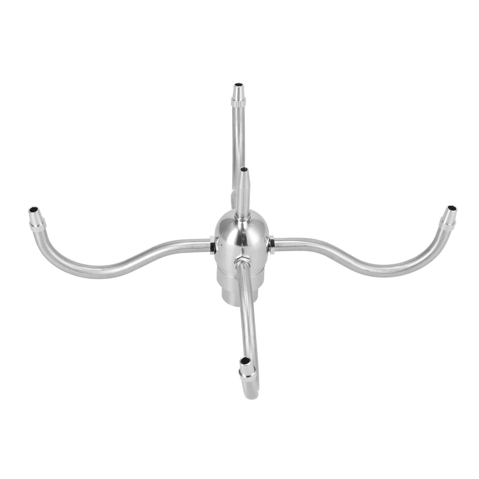 DN25 G1 Female Thread Waterscape Rotating Nozzle Stainless Steel 4 Arm view 4